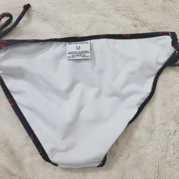 New Anchor Print Bikini Bottom- Size M (smaller fit) - Picture 6 of 6